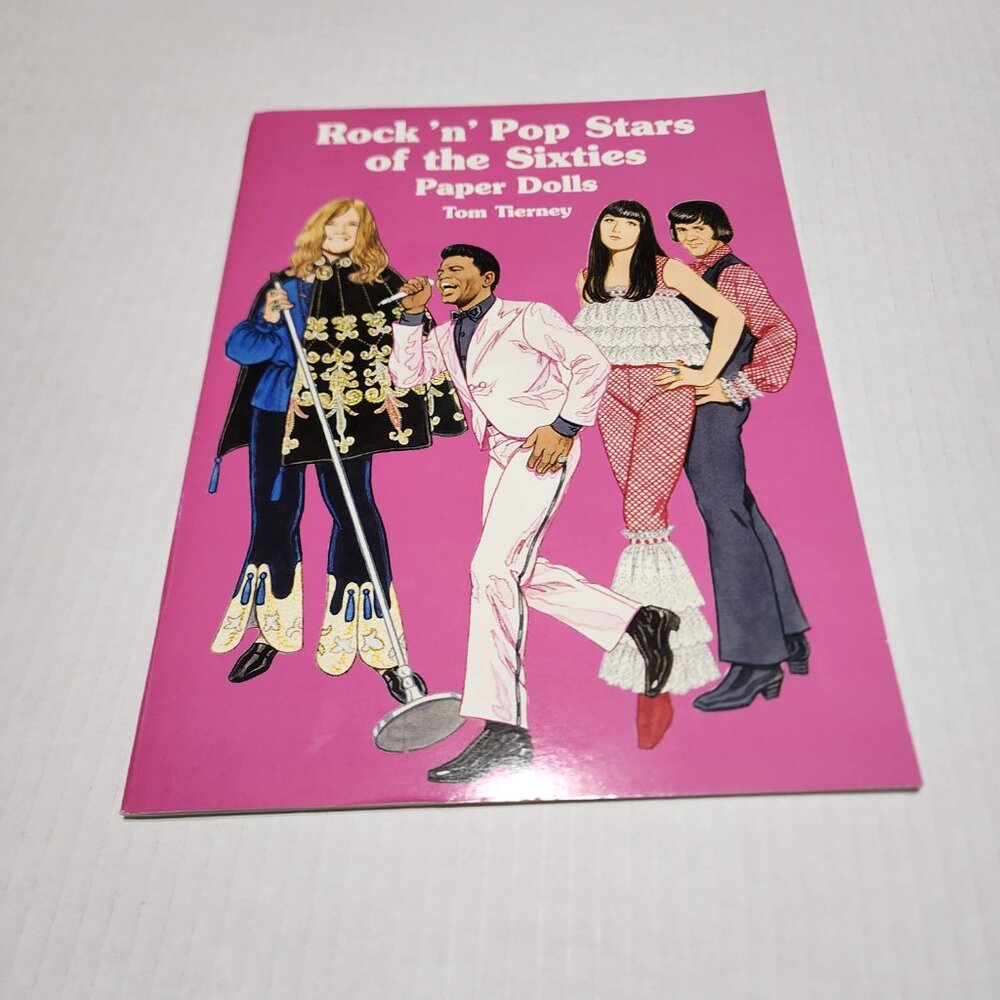 Rock N’ Roll Pop Stars of the Sixties Paper Dolls 2001 Uncut : Tom Tierney